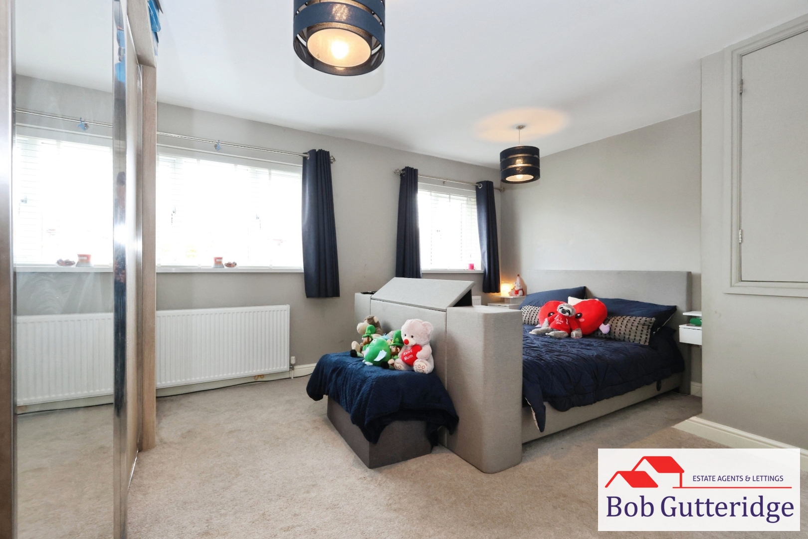 BEDROOM ONE (FORMELY TWO BEDROOMS)